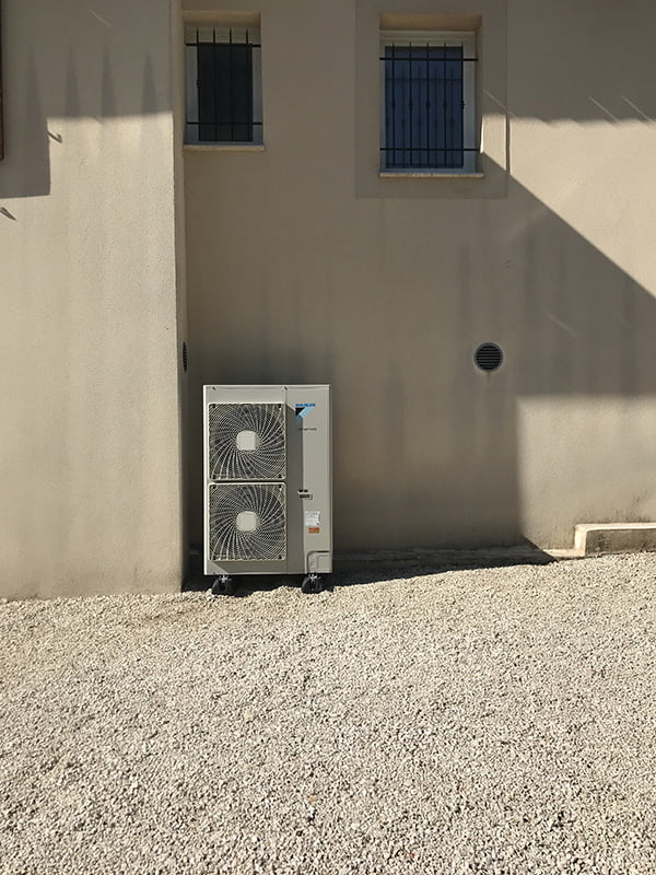 pompe a chaleur module externe